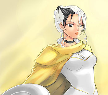Hikari bathed in light.