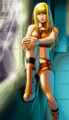Samus in more casual attire