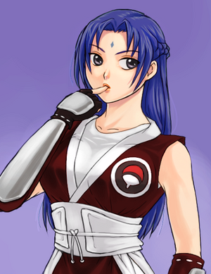 Uchiha Sachiko. Artwork by Cinnie.