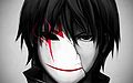 The Black Reaper's cracked mask.