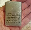 Sheska's Zippo