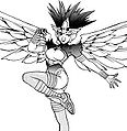 Sapphire Bird Shadow
