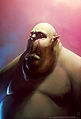 Orc Chef of the Scarlet Moon Tribe.