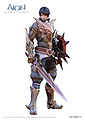 Gaen as a Paladin.