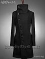 Hanako's Coat, she wears it open, with the collar tied in the Uchiha fashion.
