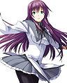 Setsuna in school uniform