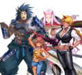 Various Oni who work for Kiryu.
