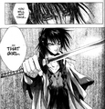 Kamuro's first appearance coming to the aid of the Girl of Water.
