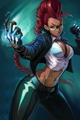 Crimson Viper with the gloves activated.