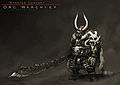 Scarlet Moon Orc Whip, or Field Commander.