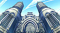 The Kardia Cathedral, centerpiece of the city.