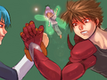 CLASH BATTLE! Art by Cinnie