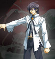 Full body shot of Kurou.